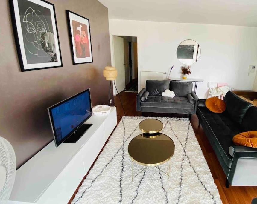 Appartement 80M2, Terrasse Sud, Metro 7 Direction Louvre A 8Minutes, Parking Sous-Sol, Proche Paris-Bercy Ivry-sur-Seine Zewnętrze zdjęcie