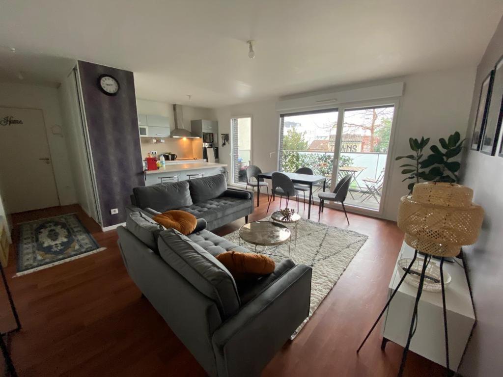 Appartement 80M2, Terrasse Sud, Metro 7 Direction Louvre A 8Minutes, Parking Sous-Sol, Proche Paris-Bercy Ivry-sur-Seine Zewnętrze zdjęcie