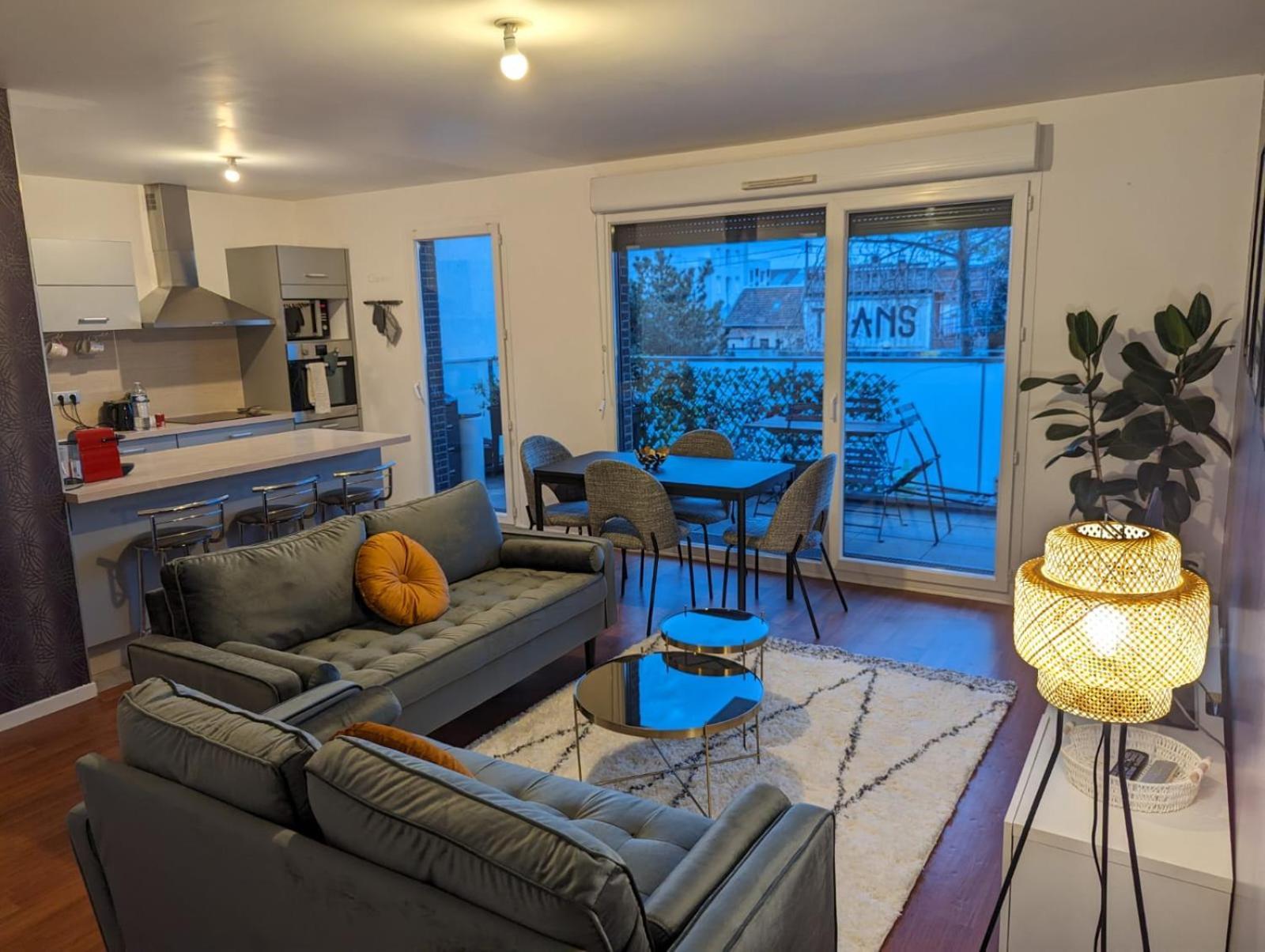 Appartement 80M2, Terrasse Sud, Metro 7 Direction Louvre A 8Minutes, Parking Sous-Sol, Proche Paris-Bercy Ivry-sur-Seine Zewnętrze zdjęcie